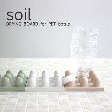 楽天市場 soil ソイル 珪藻土ドライングボード for ペットボトル 珪藻土 マット キッチン 日本製 水切り 水切り台 ボード プレート ドライ ドライング ペットボトル ホルダー 収納 キッチン雑貨 おしゃれ デザイン 国産珪藻土 雑貨 珪藻土雑貨 ギフト プレゼントに