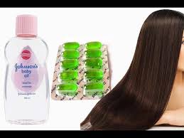 Oils that penetrate hair very well are oils like: Johnson Baby Oil Vitamin E Capsule Hair Care Beauty Tips Longer Thicker Hair Care Tips Youtube