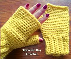 Crochet fingerless gloves patterns are best to use in the chiller season for the safety of your hands as well as these are suitable for the beautification of your arms. Easy Crochet Fingerless Gloves Traversebaycrochet Com