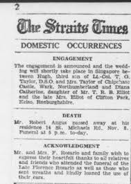 Step back into history through our digitised newspapers. Newspaper Obituaries From The 1800s To 1970s Sph Obituaries