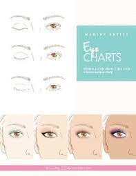 Makeup Artist Eye Charts Paperback