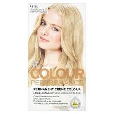 For best results, we recommend lightening hair to the lightest level 10 blonde before use. Superdrug Performance Permanent Hair Dye Natural Baby Ash Blonde 9 Superdrug