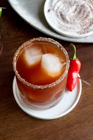 Ojo Rojo Aka Smoky Michelada Beer Cocktails Recipe Rezept Lebensmittel Essen Partyfood Gefullte Paprikaschoten