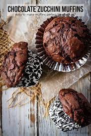 Chocolate Zucchini Muffins Bake Eat Repeat Recipe Chocolate Zucchini Muffins Zucchini Muffins Chocolate Zucchini