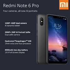 XIAOMI REDMI NOTE 6 PRO (3GB/4GB + 32GB ...