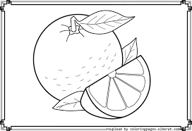 Plus, it's an easy way to celebrate each season or special holidays. Orange Tree Coloring Page Coloring Home