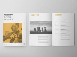 Download Free A4 Size Saddle Stitch Brochure Mockup Mockup River