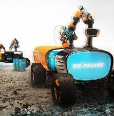 3ders Org Automated 3d Printing Robot Designed To Keep Beaches Clean 3d Printer News 3d Printing News Robot Design 3d Printing 3d Printer