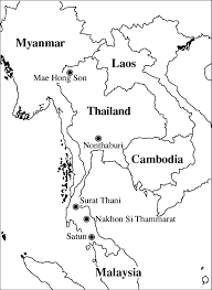 Best photos you will ever see. Map Of Thailand Showing The Study Sites Download Scientific Diagram