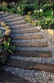 330mm round concrete stepping stone pavers. 26 Garden Paving And Pebbles Ideas In 2021 Garden Design Garden Paving Backyard Landscaping