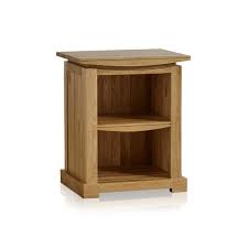 Tokyo Natural Solid Oak Bedside Table Oak Furnitureland
