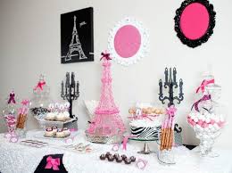 Parisian chic slotted eiffel tower. Parisian Themed Ladies Night Out Guest Feature Celebrations At Home