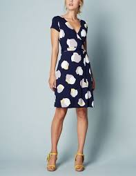 Summer Wrap Dress Ww012 Day Dresses At Boden Casual Summer Dresses Summer Day Dresses Day Dresses