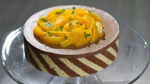 Rezept Von Eveline Wild 40 Minuten Ohne Kuhlzeit Aufwendig Schokoladenmousse Orangen Torte Lebensmittel Essen