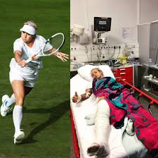 The scene and the injury shook wimbledon. Tennis 10sballs Reviews The Worst Injury Of 2017 Bethanie Mattek Sands 10sballs Com Tennisballs Com