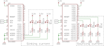 sx1509 i/o expander breakout hookup