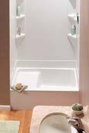 24 x 36 rv shower surround. Step Seat Tub 36 X 24 Rh White