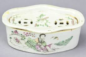 Ending tuesday at 8:13am pst. Lot Art Antique Chinese Hand Painted Porcelain Cricket Box