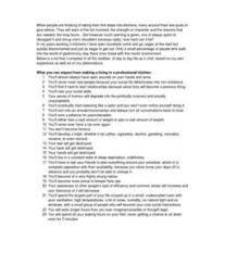 50 Things They Never Told You About Being A Chef Told You So Words Sample Resume Format