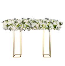 Noch günstiger kommt ihr allerdings weg, wenn ihr euch blattgrün und zweige direkt selbst in der wie wäre es zum beispiel mit topfpflanzen zur deko? Blumenlaufer Pfingsty 150cm Als Tischdeko Fur Hochzeit Mieten Verleih