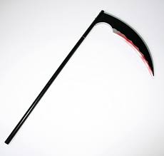 Angels Of Death Isaac Foster Zack Cosplay Death Scythe Halloween Costume  Props - Costume Props - AliExpress