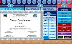 Bagi bapak ibu guru yang belum memiliki aplikasi raport kurikulum 2013 terbaru untuk sekolah dasar atau madrasah ibtidaiyah (sd/mi) kelas 1, 2, 3, 4, 5, 6, semester 2 (genap) silahkan download secara gratis yang telah disiapkan. Aplikasi Raport Kurikulum 2013 Kelas 4 Semester 2 Revisi 2017 Plus Piagam Juara Kelas Portal Edukasi Dikdas
