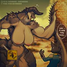 Rule34 - If it exists, there is porn of it  deathclaw, female deathclaw   8400478
