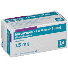 Mirtazapin 1 A Pharma 15 Mg 100 St Shop Apotheke Com