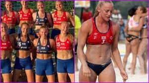Women's beach volleyball gear if you love volleyball and love the beach, you are in luck with our extensive collection of women's beach volleyball gear and apparel! Norwegian Women S Beach Volleyball Team Refuses To Play In Bikinis Ready To Pay Likely Fine Fresh Headline