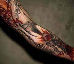 Diablo Game Tattoo By Niki Norberg Post 26174 Gaming Tattoo Tattoos Cool Tattoos For Guys