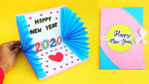 See more ideas about new year card, newyear, cards. New Year Pop Up Card Making Easy Drawing Ideas Art And Crafts