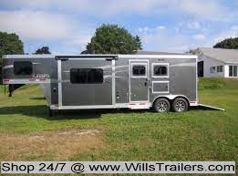 New and in stockyew woodvisit our website or facebook page for more details. 2018 Lakota Charger 2 Horse Living Quarters Williams Trailer Center