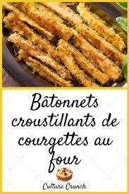 Batonnets De Courgettes Crosutillants Au Four La Recette Facile Recettes De Cuisine Recette Recette Facile