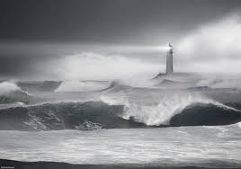 Black And White Lighthouse Wallpaper Lighthouse Northern Coast By John Lund Lighthouse Stormy Sea Lighthouse Storm