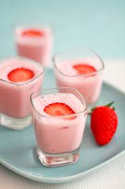 Strawberry Mousse Food Strawberry Yogurt Smoothie Strawberry Yogurt
