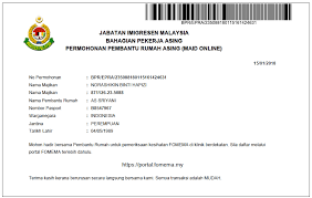 Kad pengenalan / ic majikan ( 2 copy ) 2 3. Https Maid Online Imi Gov My Maid Doc Manual Pengguna Sistem Maid Online Pdf