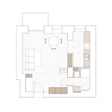 apartament w krakowskiej kamienicy w srodku meble z lat 60