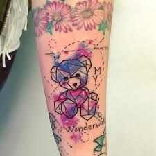 45 Teddy Bear Tattoos For Your Body July 2020 Teddy Bear Tattoos Bear Tattoos Tattoos For Kids