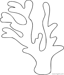 Download & print ➤coral coloring sheets for your child to nurture his/her coloring creative skills. Simple Coral Coloring Page Coloringall