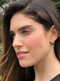 Orecchini con rosa rossa, orecchini con rubino vero, orecchini con fiori,  rubino naturale, orecchini con rubino vintage, orecchini di luglio, pietra  portafortuna di luglio, orecchini con rosa