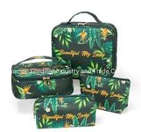 OEM Portable Travel Makeup Bag Custom Waterproof Cosmetic Women Beauty  Makeup Bags Private Label Cosmetic Bag
