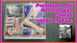 Pengenalan kursus sistem tubuh manusia peti pertolongan cemas renjatan bebatan dan balutan luka dan pendarahan ptah dan terseliuh pemindahan mangsa cpr. Peralatan Peti Pertolongan Cemas Yang Lengkap Youtube