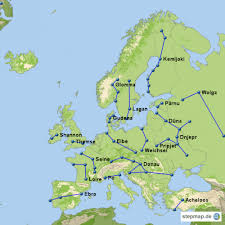 Navigieren sie england karte, england länder karte, satellitenbilder des england, england größten städte karten , politische karte von england, fahr wegbeschreibungen und verkehrskarten. Karte Flusse In Europa Karte In 2021 Landkarte Europa Reisefuhrer Europa