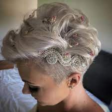 40 Braids Wedding Hairstyles For Short Hair Short Hair Bride Braided Hairstyles For Wedding Wedding Hairstyles Photos