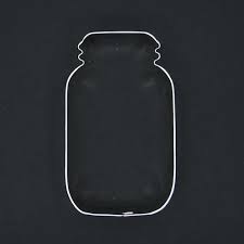 Using your wire cutters, carefully snip each wire along each dot. 4 5 Mason Jar Cookie Cutter For Wedding Party Favor Decor Custom Treats Buy Online In Dominica At Dominica Desertcart Com Productid 4433086