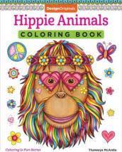 Download Hippie Animals Coloring Book Thaneeya Mcardle 9781497202085
