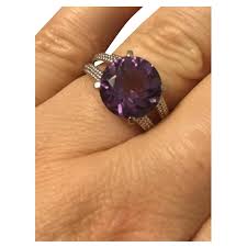 Quitte à consacrer entre 16 et 18. Bagues Mauboussin Bague Mauboussin Ritournelle Du Premier Jour Or Blanc 18 Cts Amethyste Or Blanc Violet Ref 162790 Joli Closet