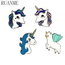 Fashion Perhiasan Animasi Kartun Colorful Unicorn Baik Tetes Minyak Bros Bros Lucu Lencana Bertindak Peran Ofing Terasa Badge Unicorn Brooch Unicornfine Jewelry Brooches Aliexpress