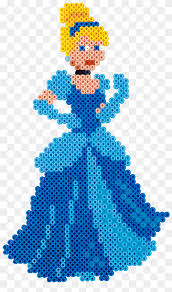 >> visit sylvie teytaud's store. Cinderella Hama Bead Cross Stitch Fairy Godmother Palace Pattern Blue Disney Princess Fictional Character Png Pngwing