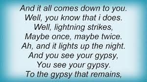Stevie Nicks Gypsy Lyrics Lyricswalls